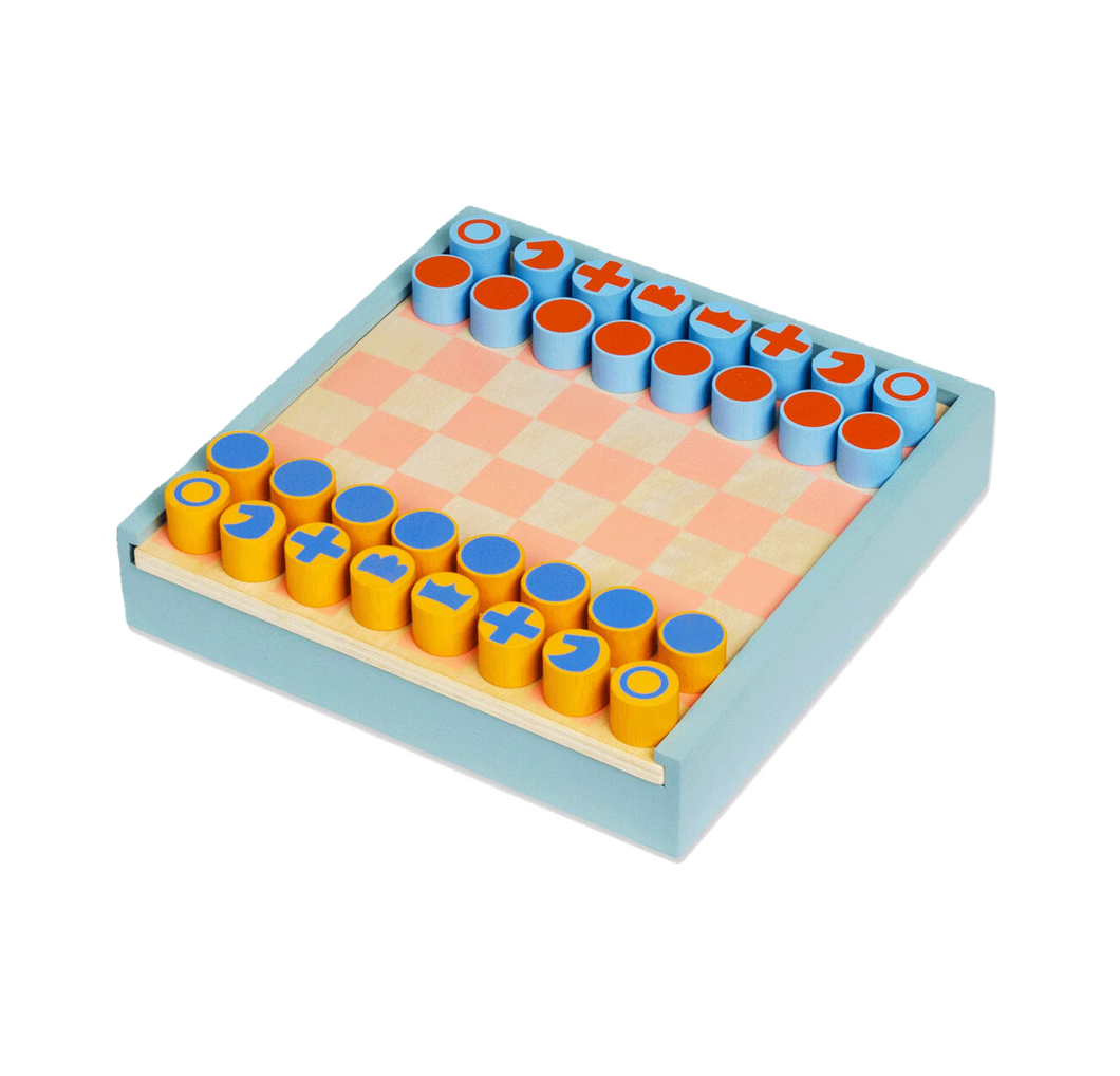 2-in-1 Chess & Checkers Set