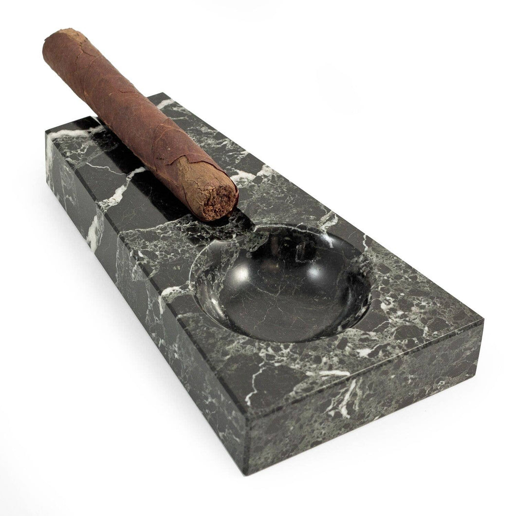 Black 1 Cigar Marble Ashtray