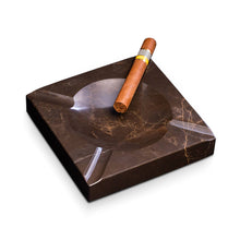 Load image into Gallery viewer, Brown Marble Ashtray
