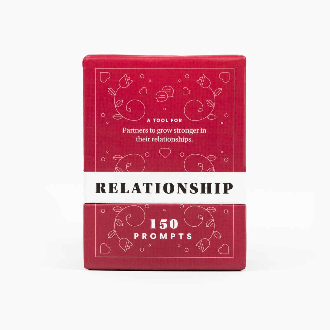 Relationship Deck - 150 Conversation Cards For Couples