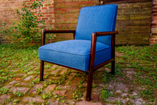 Load image into Gallery viewer, Rental:  Danish Mid-Century Modern Blue Lounge Chair, 1950s
