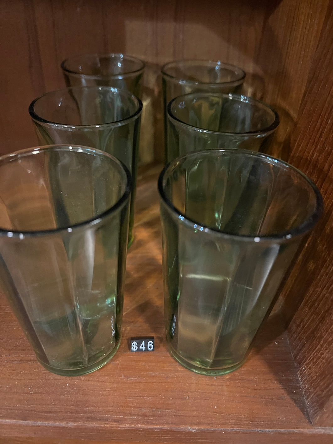Vintage Short Glass Pairs (3)