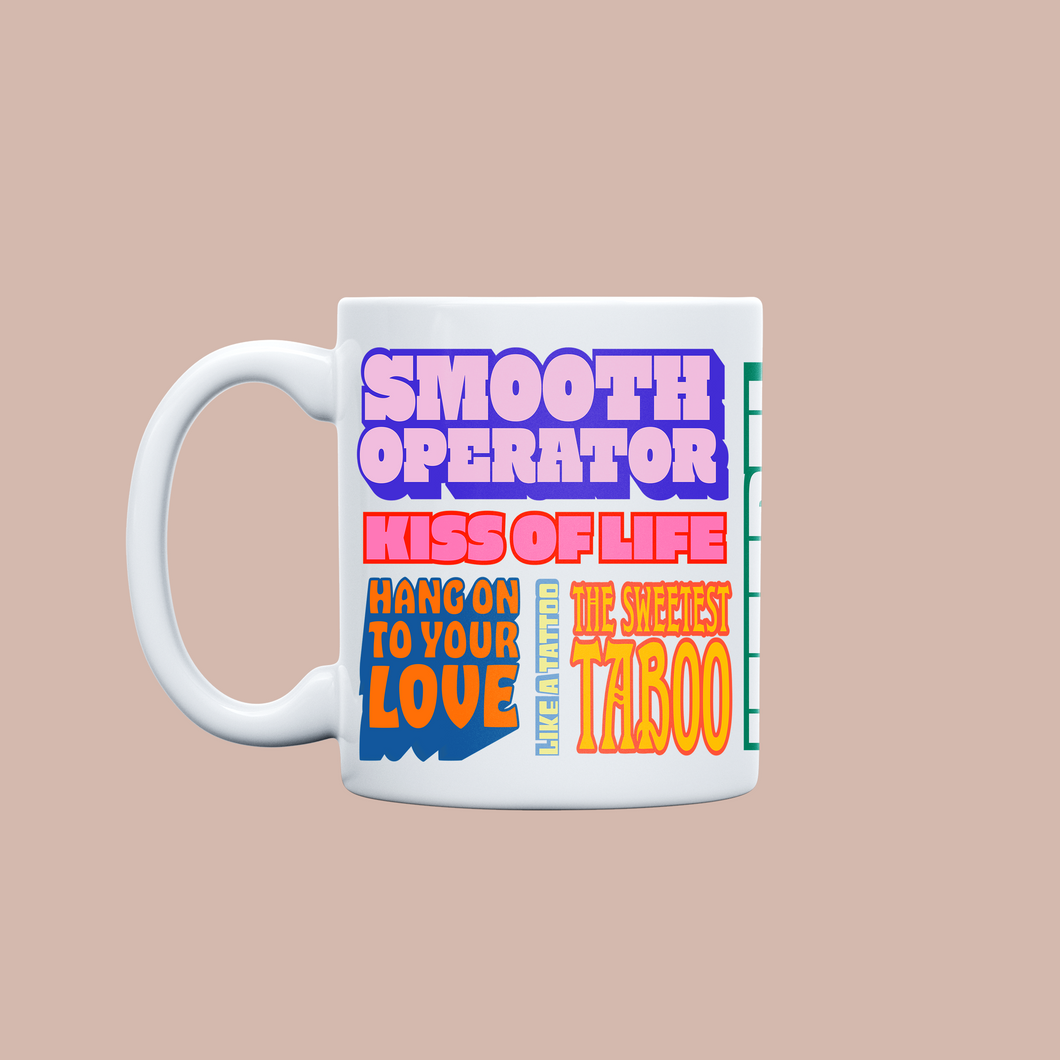 “The Best of Sade” coffee mug